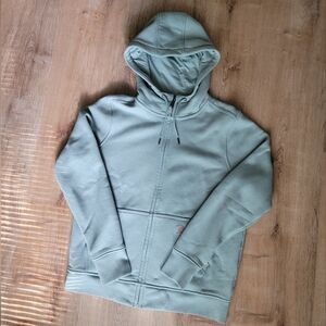 Carhartt Light Green Womens Zip Up Sweatshirt hoodie size M